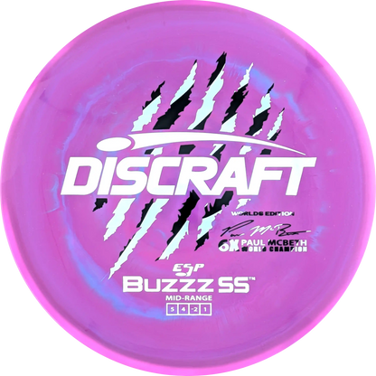ESP 2026 Worlds Paul McBeth 6-Claw Buzzz SS