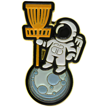 Basket on the Moon Pin