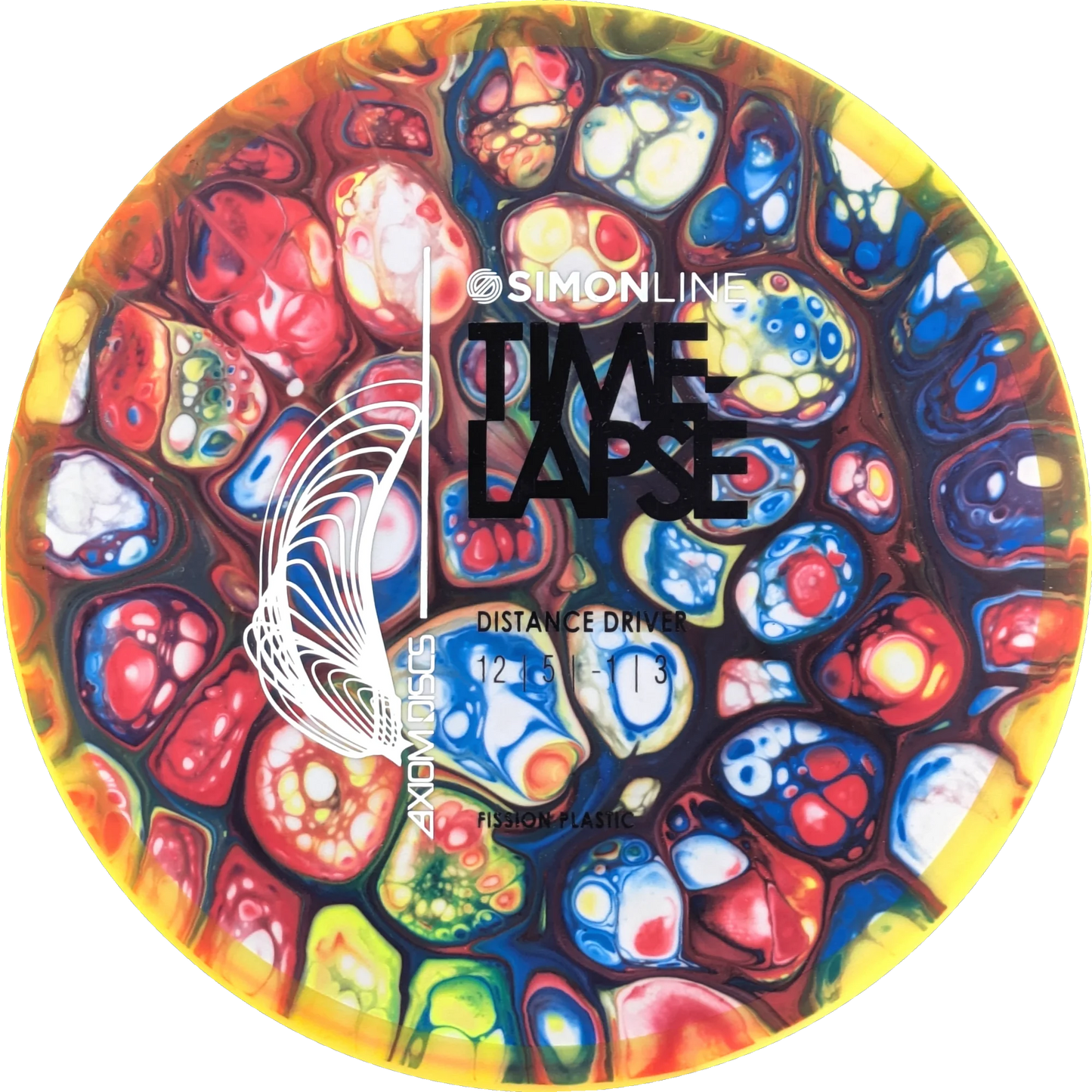 Bursprak Farver Fission Time-Lapse