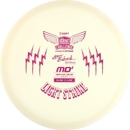 C-line Glow 2026 Discmania Challenge MD3