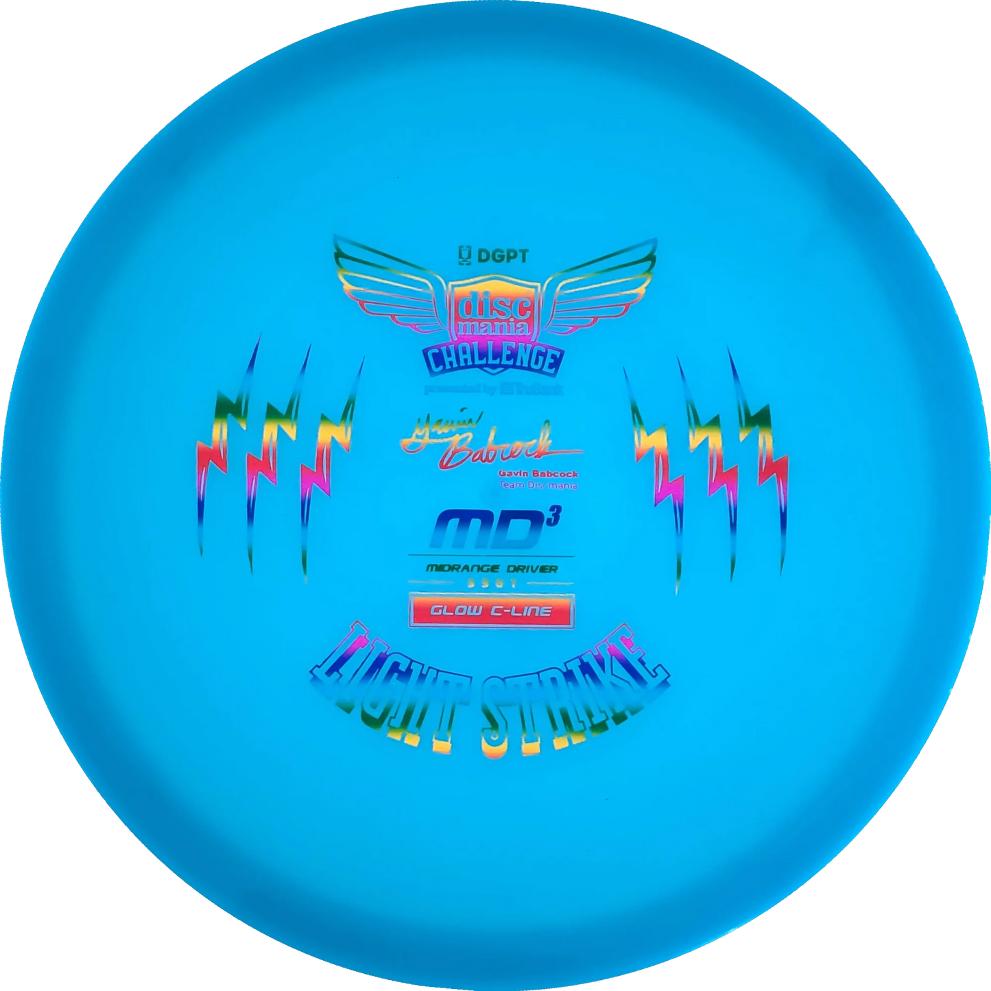 C-line Glow 2026 Discmania Challenge MD3