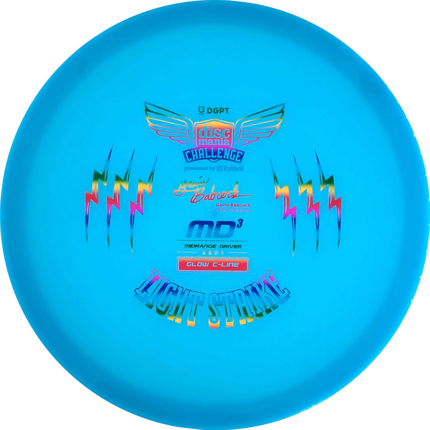 C-line Glow 2026 Discmania Challenge MD3