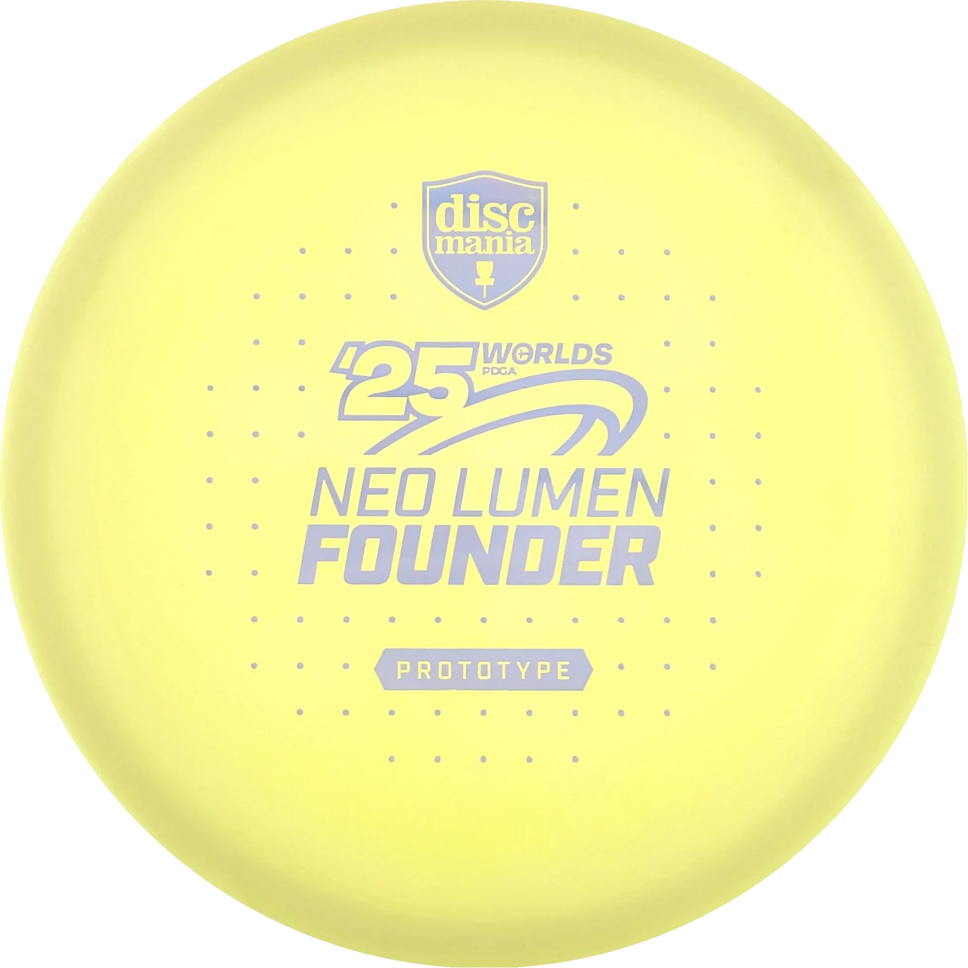 Neo Lumen 2025 PDGA Worlds Founder Prototype