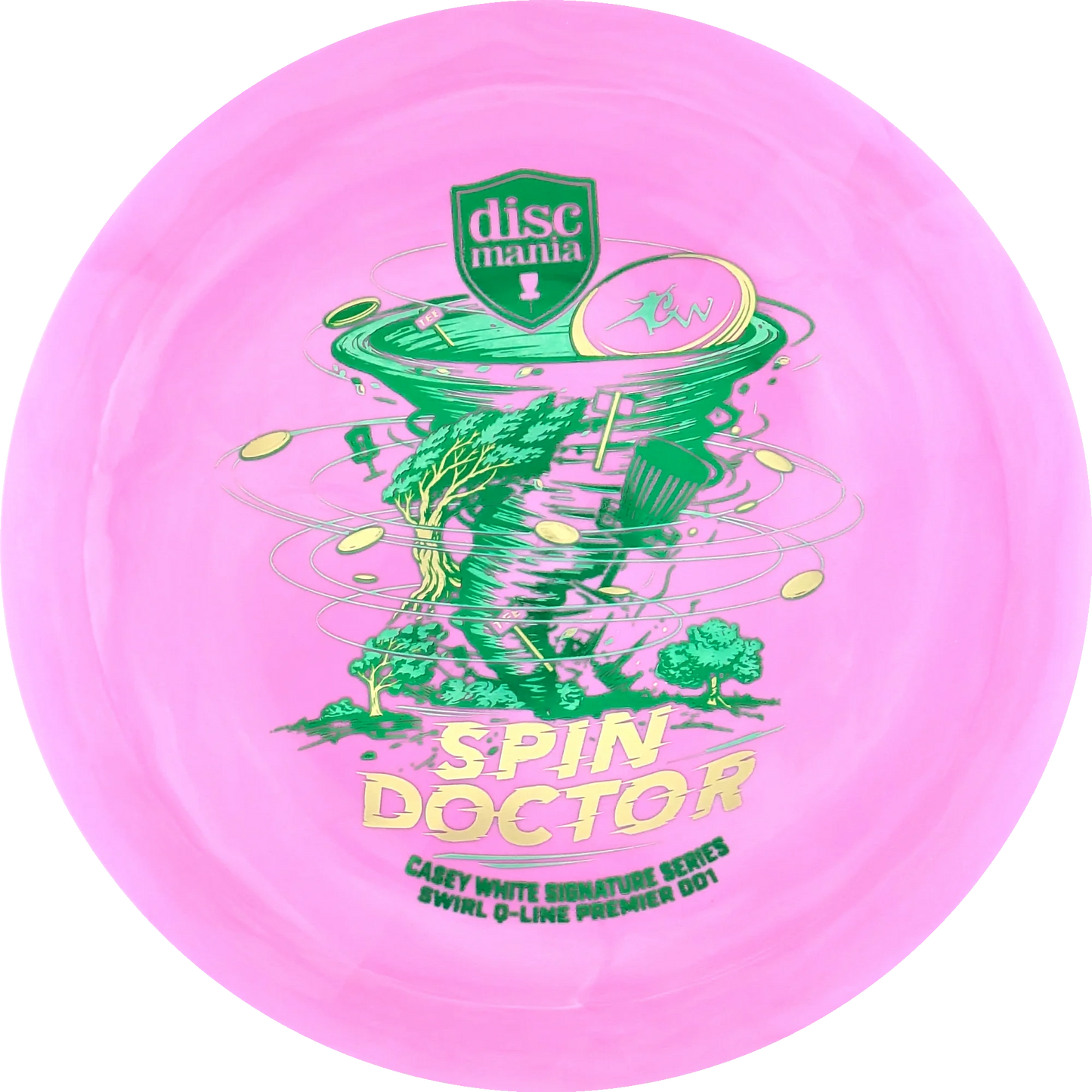 Q-Line Premier Casey White Spin Doctor DD1