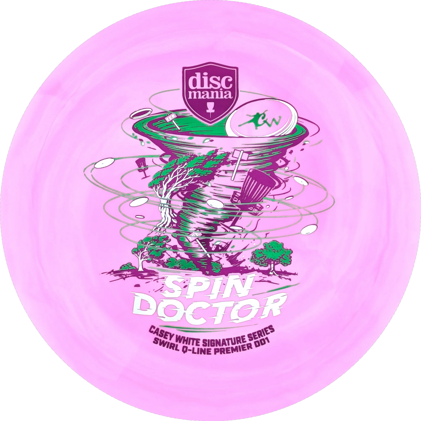 Q-Line Premier Casey White Spin Doctor DD1