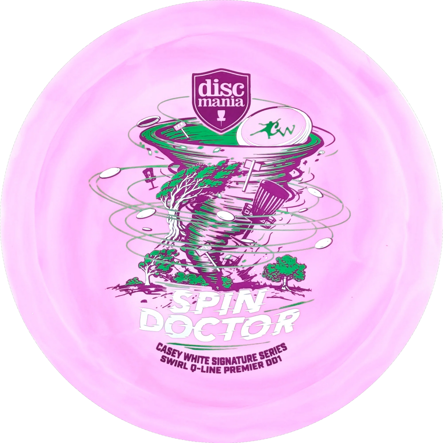 Q-Line Premier Casey White Spin Doctor DD1