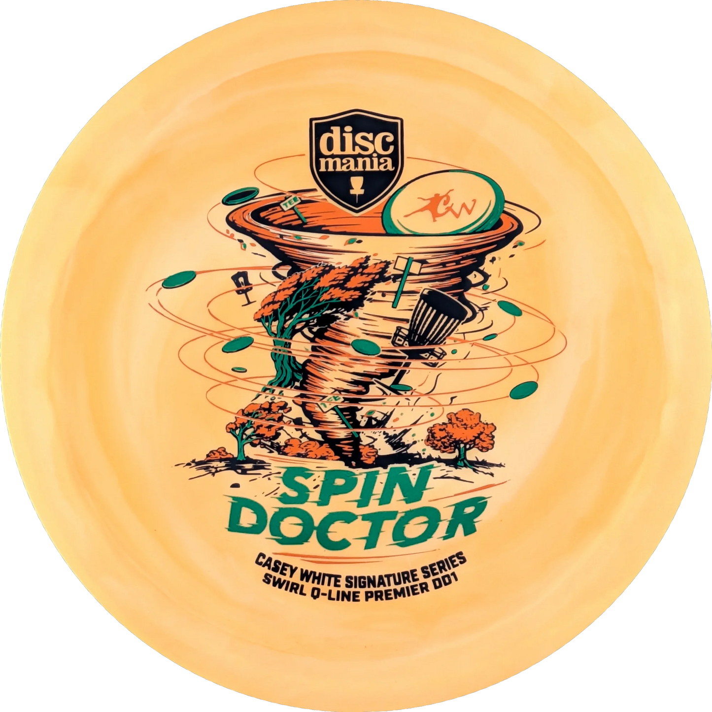 Q-Line Premier Casey White Spin Doctor DD1
