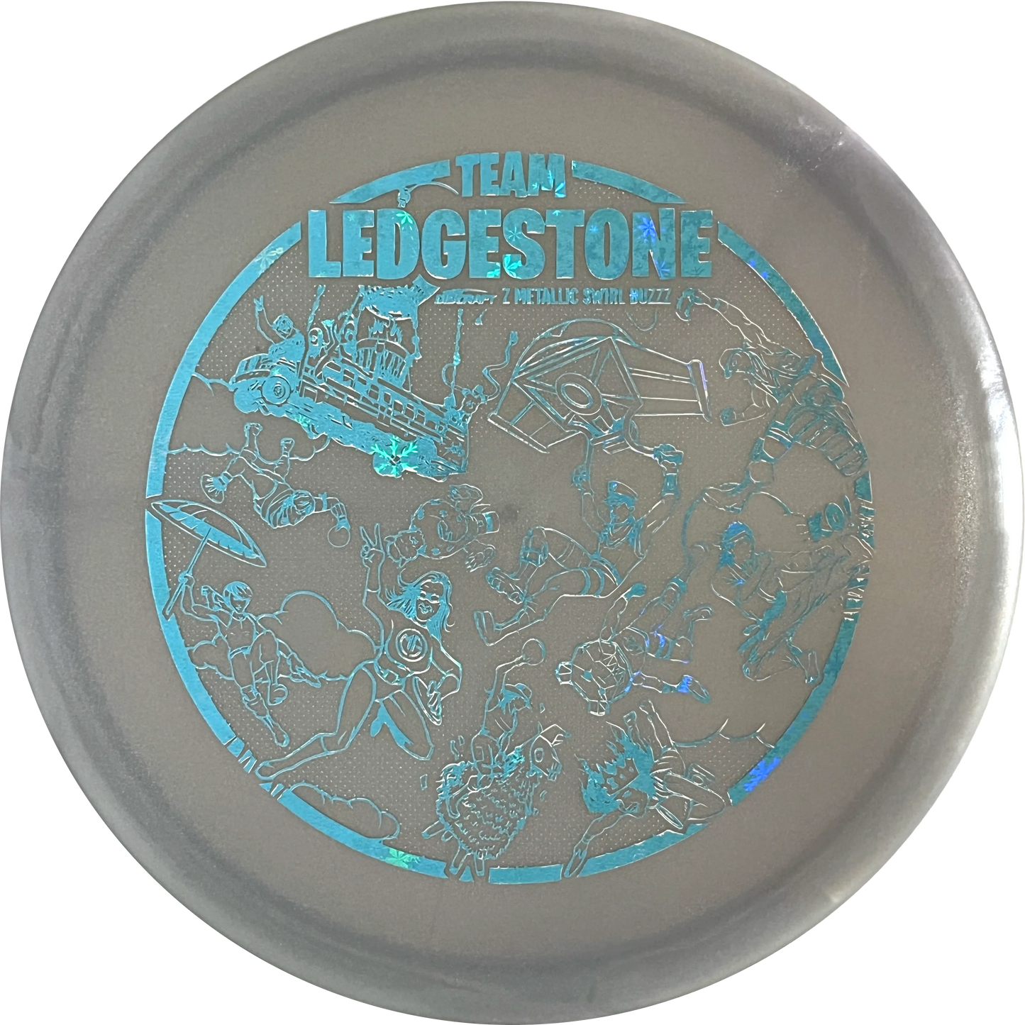 Team Ledgestone Fortnite Z Swirl Metallic Buzzz