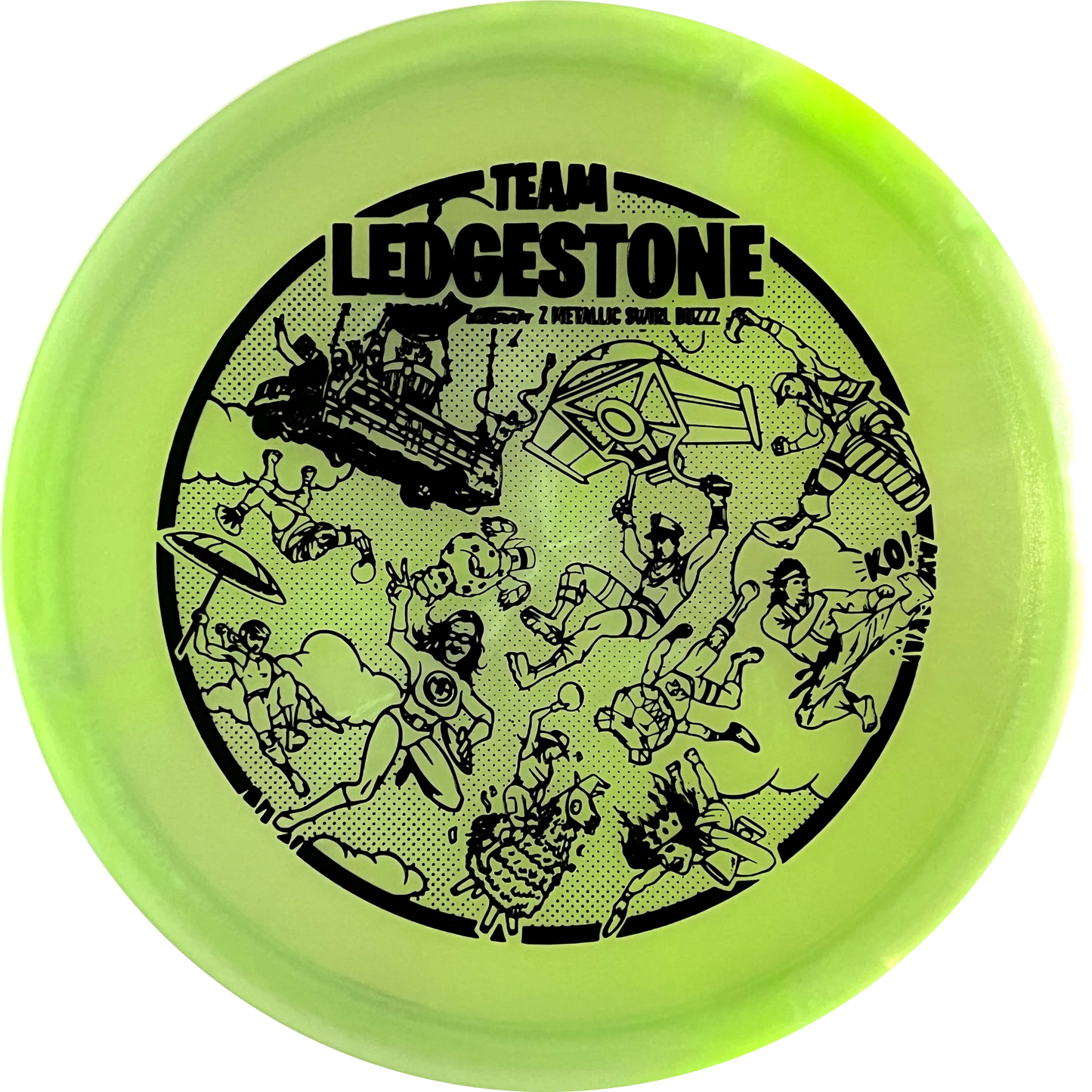 Team Ledgestone Fortnite Z Swirl Metallic Buzzz