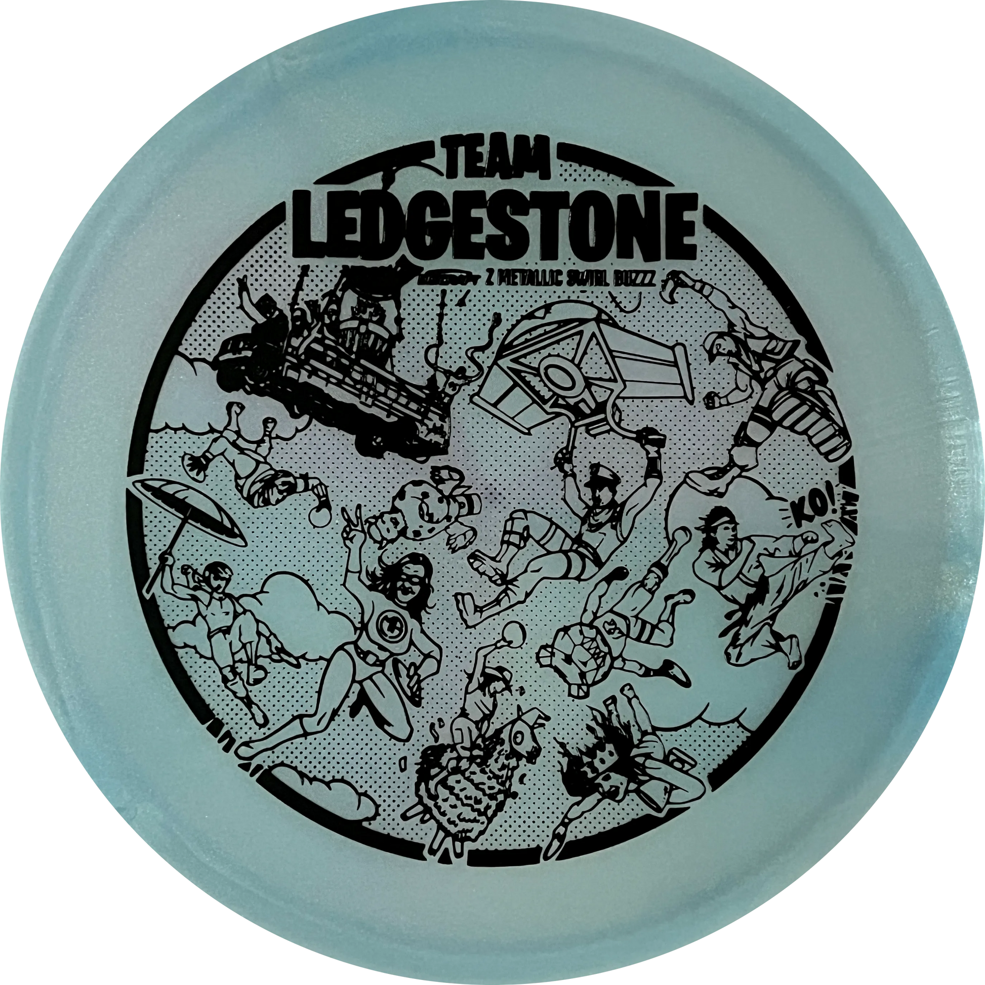 Team Ledgestone Fortnite Z Swirl Metallic Buzzz