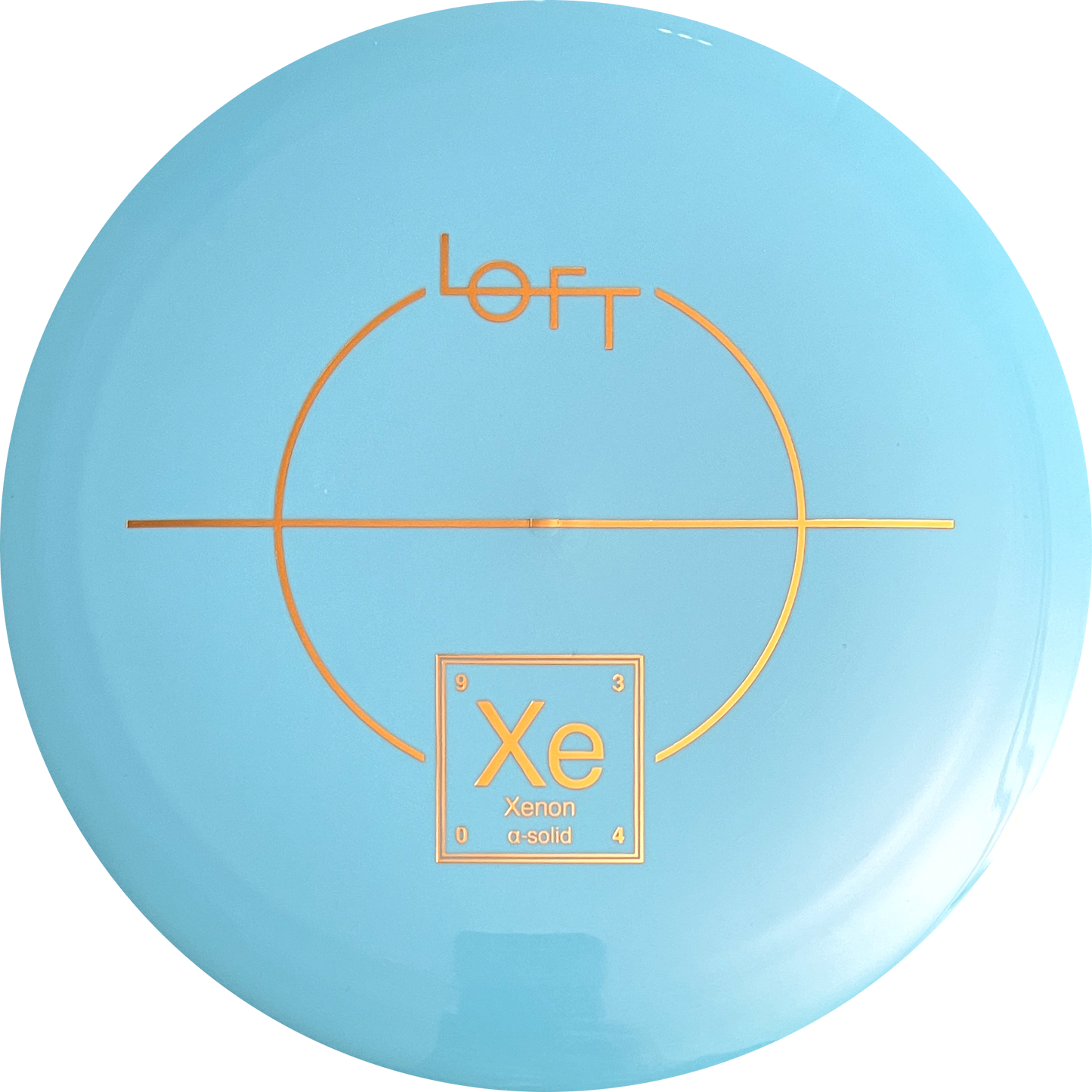 Alpha-solid Xenon